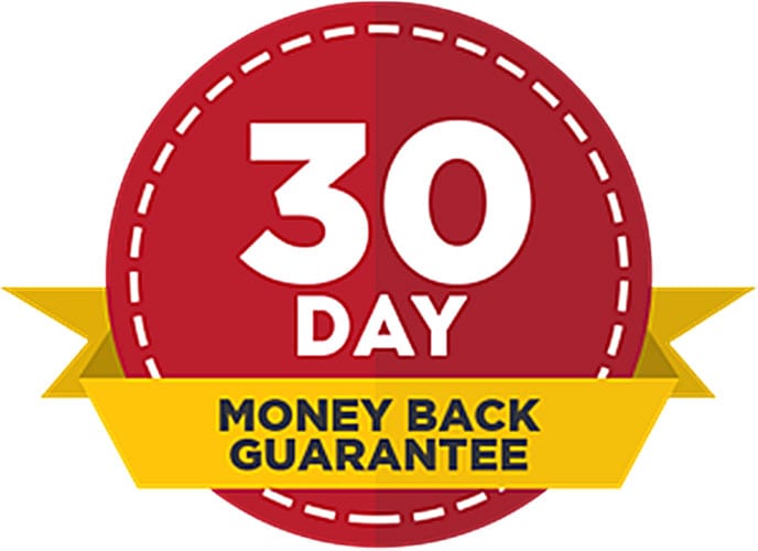 30 Days Money Back Guarantee