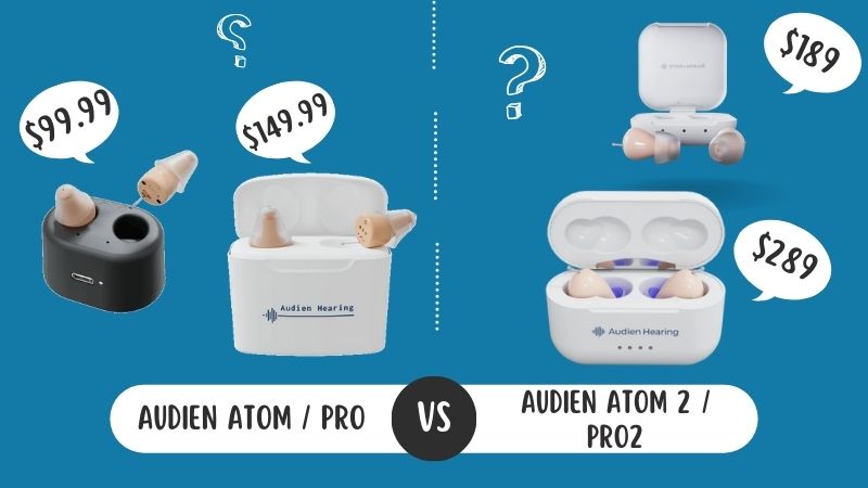 audien atom vs audien atom 2