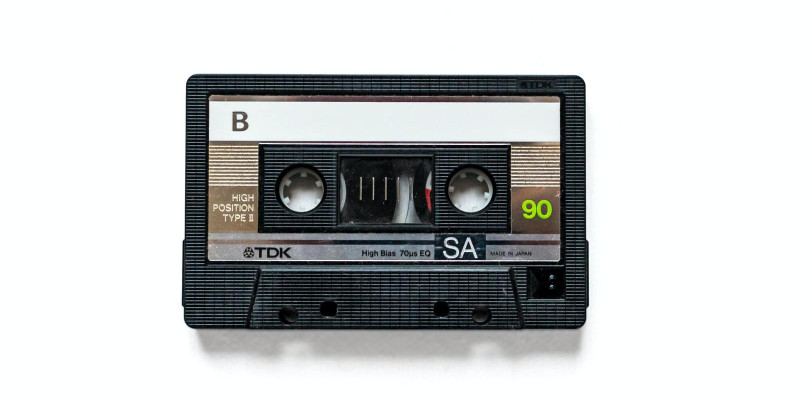 audio cassettes