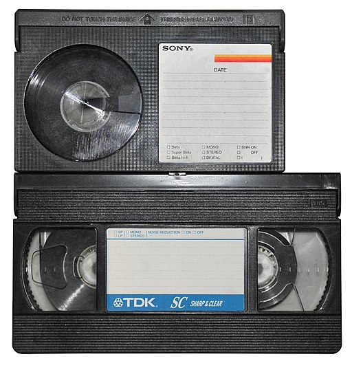betamax compared to vhs