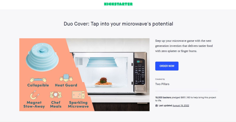 duo cover on kickstarter