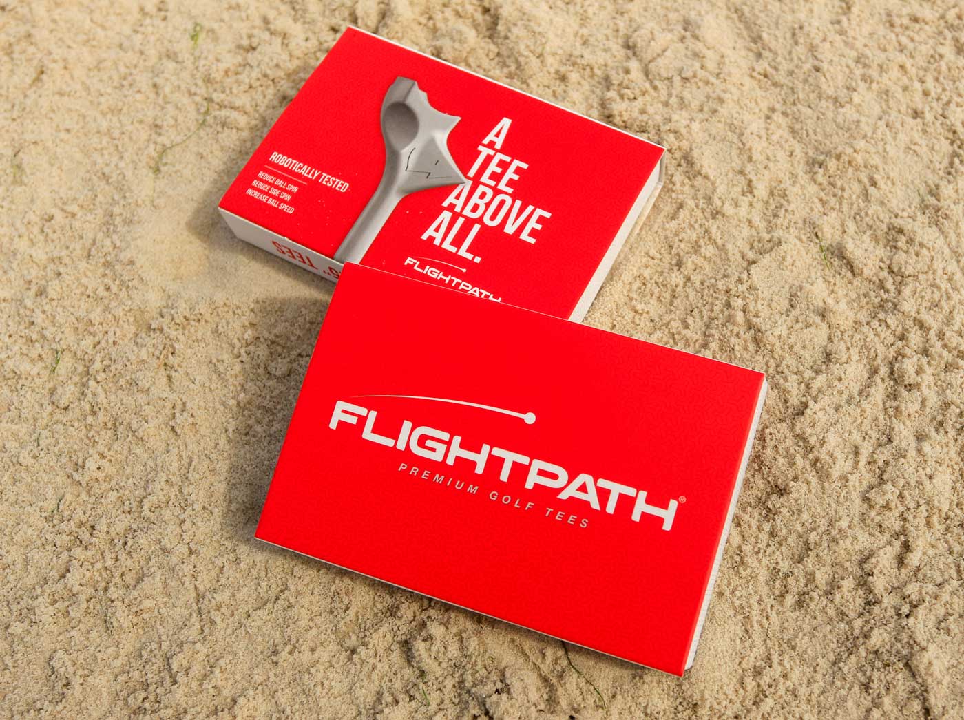 flightpath golf tees