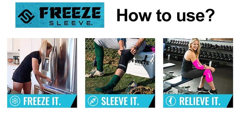 Freeze Sleeve how to use