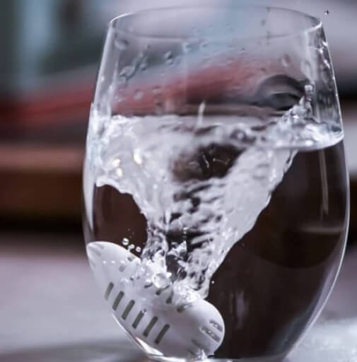 GOpure pod in water