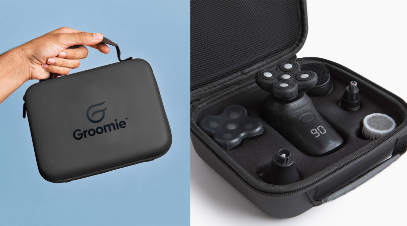 groomie baldiepro shaver travel case