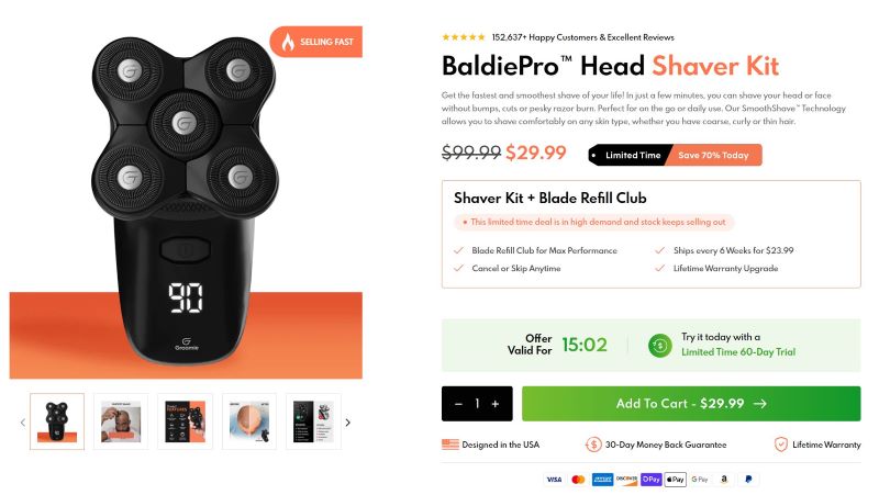 groomie baldiepro subscription