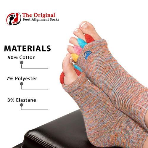 my happy feet socks material