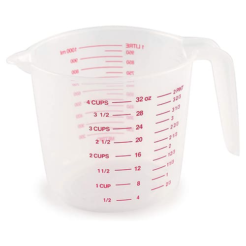 Norpro's Transparent Plastic Measuring Cup