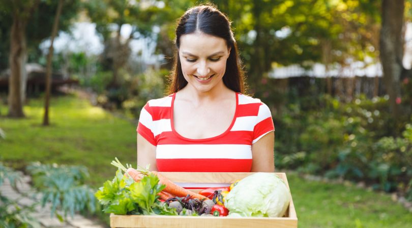 organic grown food