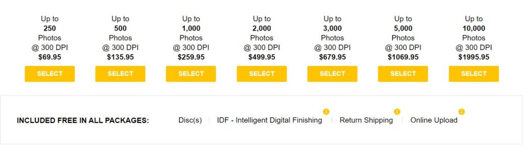 photobridge packages