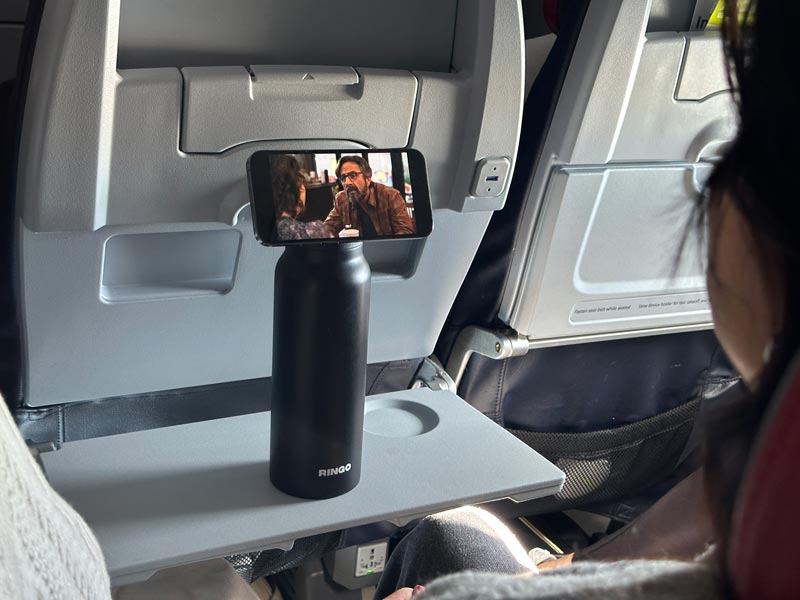 ringo water bottle plane