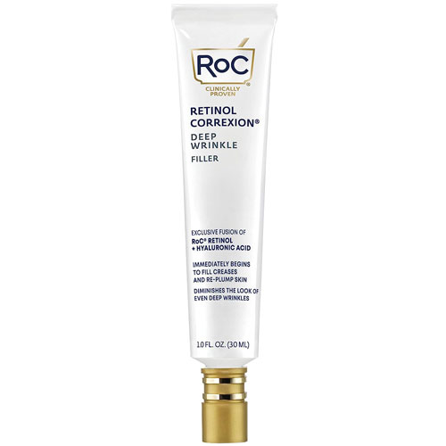 roc retinol correxion deep wrinkle filler