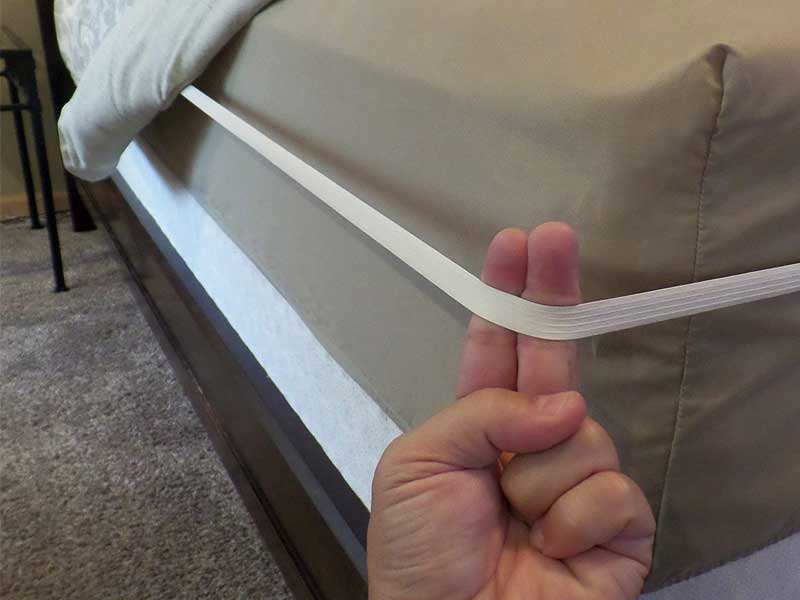 rubber hugger strap