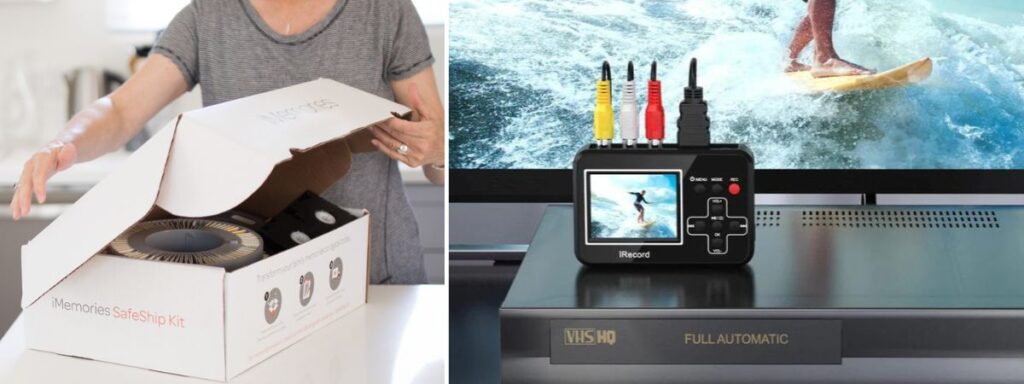 s-vhs conversion service and diy