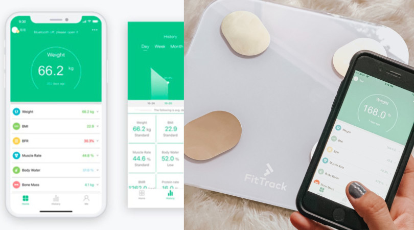 fitrack dara smart scale app sync