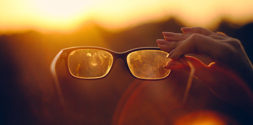 smudges on glasses