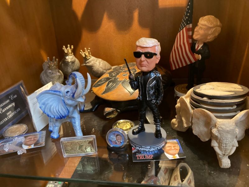Trumpinator displayed
