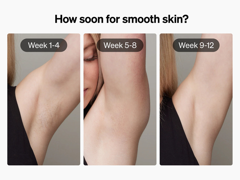 ulike results after weeks