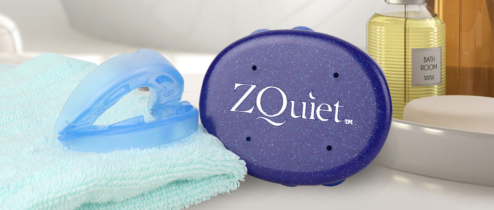 zquiet Mouthpiece and Storage Case Bathroom