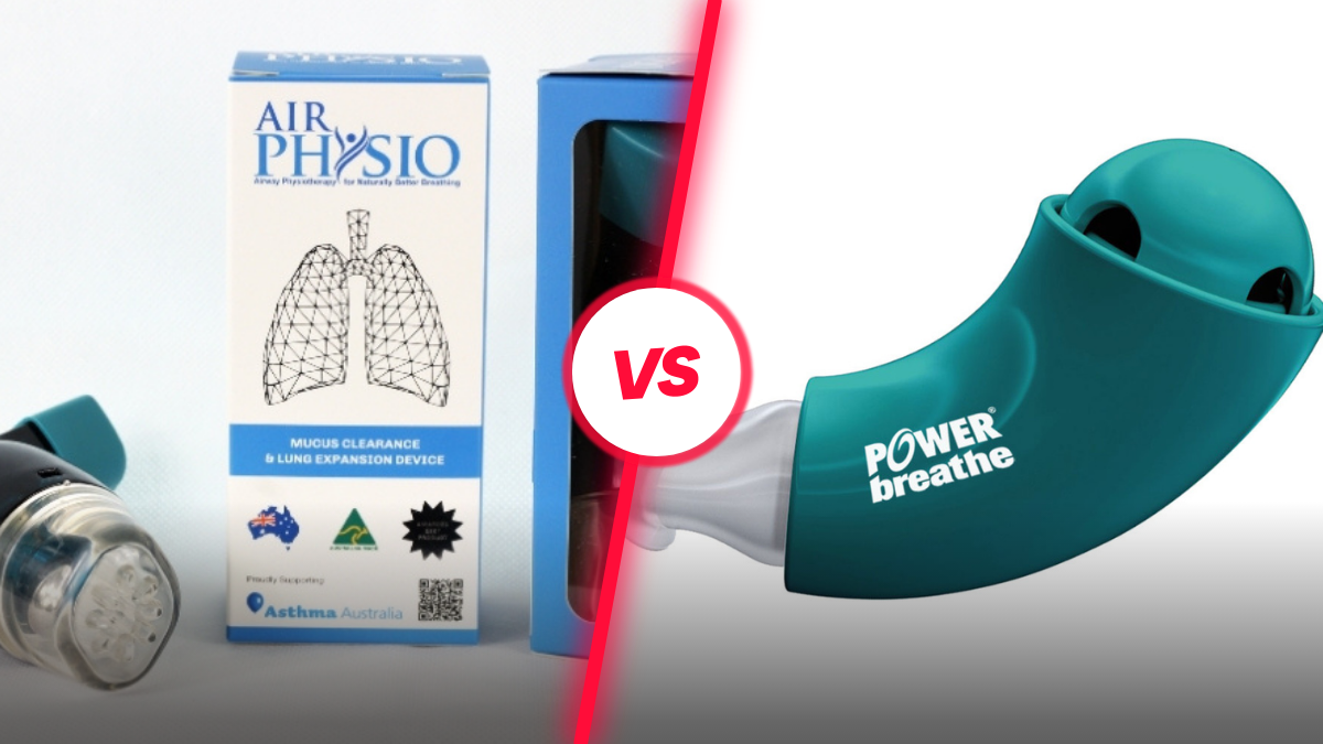 AirPhysio Vs PowerBreathe