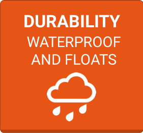 Durability and waterproof