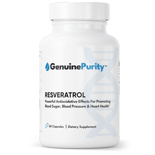 genuinepurity trans resveratrol bottle