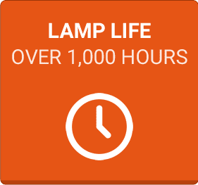 Long lasting lamp life